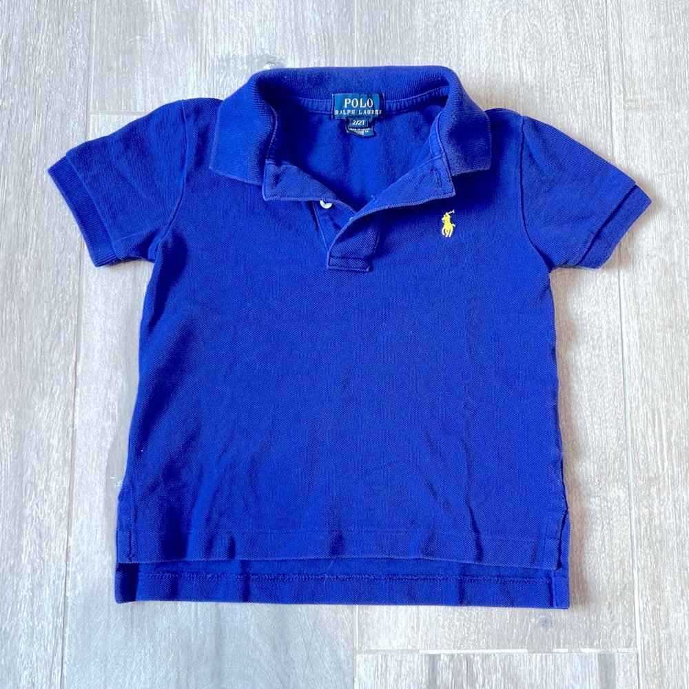 RALPH LAUREN Polo T-Shirt Toddler Size 2/2T